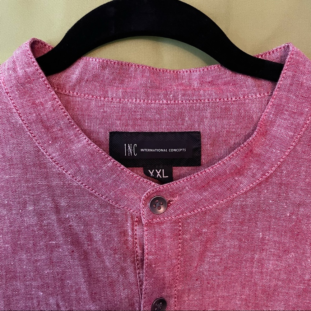 INC International Concepts Half button up shirt - Picture 2 of 4